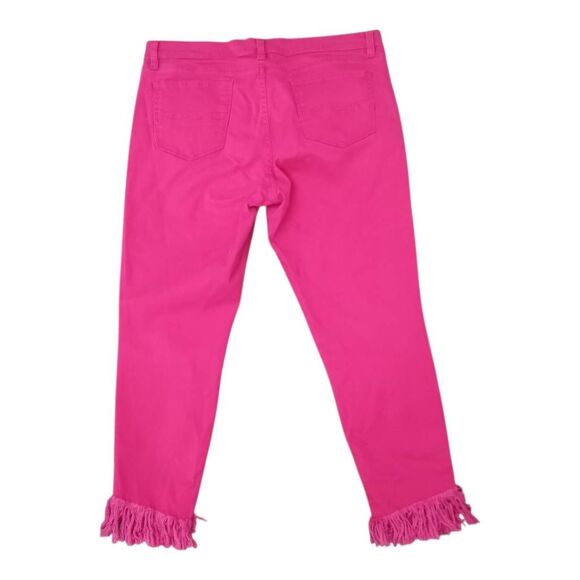NEW YORK AND COMPANY PINK ANKLE PANTS SZ.14 EUC - Picture 5 of 8